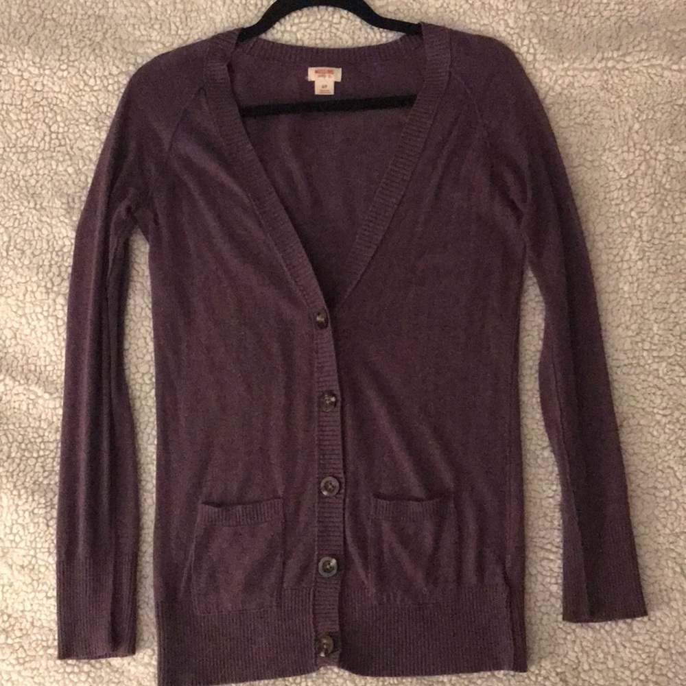 [Mossimo Supply Co.] Purple Cardigan - Size S